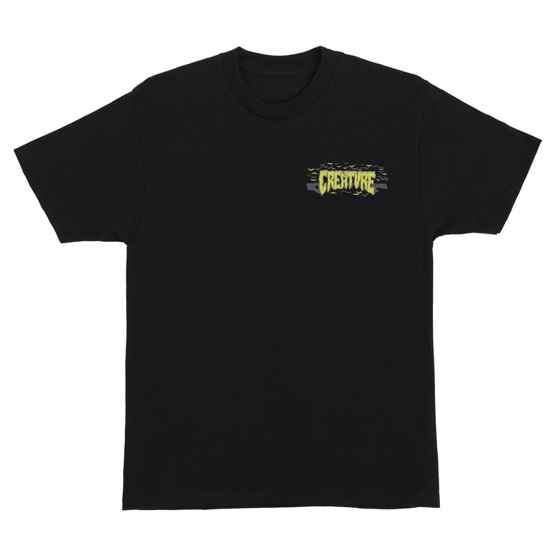 Bat Relic Mens Creature T-Shirt Black S