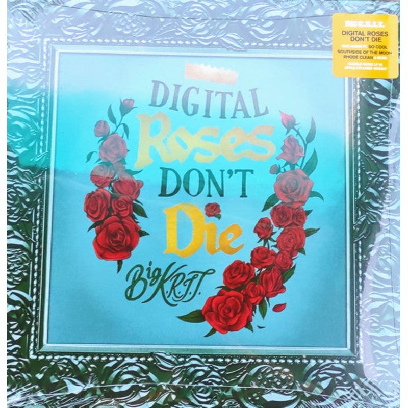 Big K.R.I.T.  Digital Roses Don’t Die Red Apple Color Vinyl LP Record