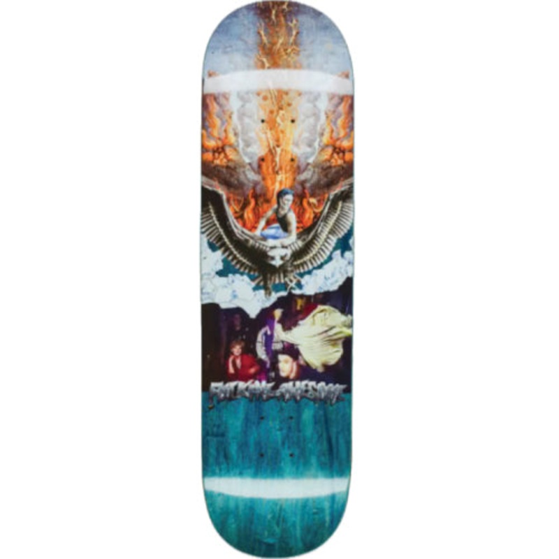 Fucking Awesome Berle Kick in Face Skateboard Deck 8.0″ 8.0″ Magenta Veneer