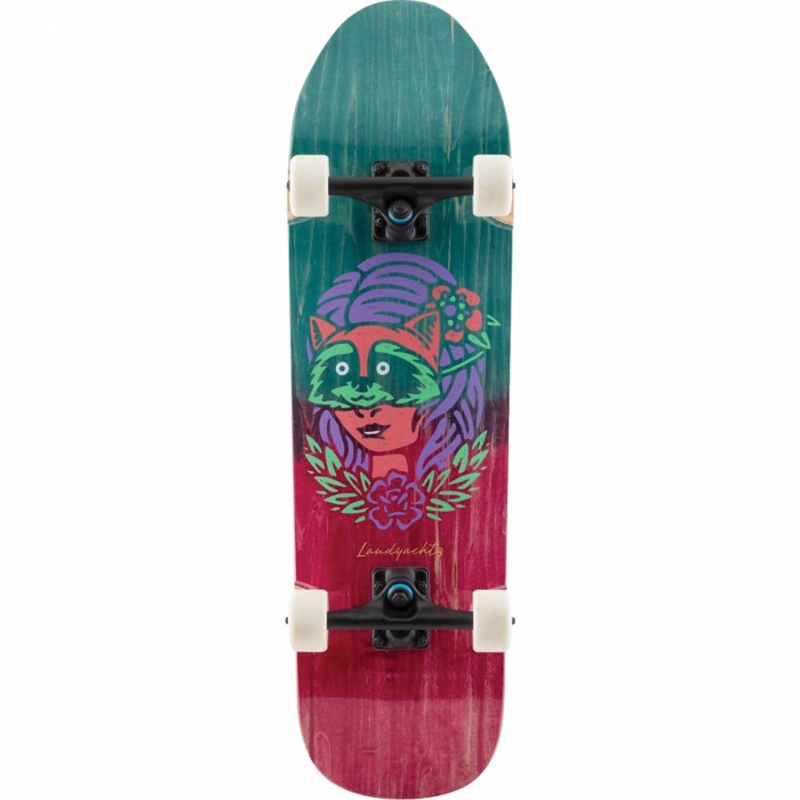 Landyachtz ATV Perfecto Raccoon 32″ Cruiser Skateboard Complete