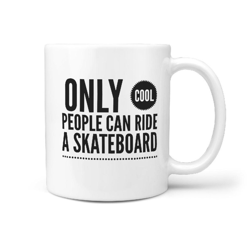 Only Cool People can Ride a Skateboard Coffee Mug