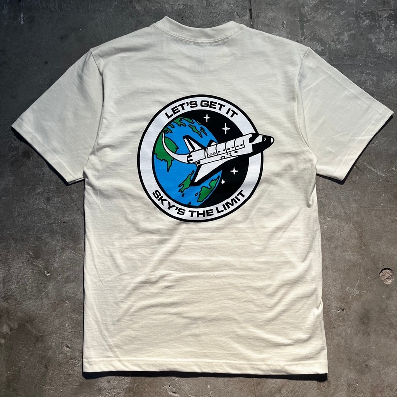 Quartersnacks – Let’s Get It Tee – Cream XL