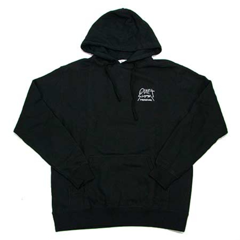 The Quiet Life International Pullover Hooded Sweatshirt Black Extra Large