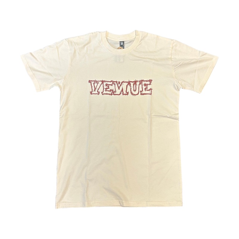 Venue Scratchy T-Shirt Ecru S
