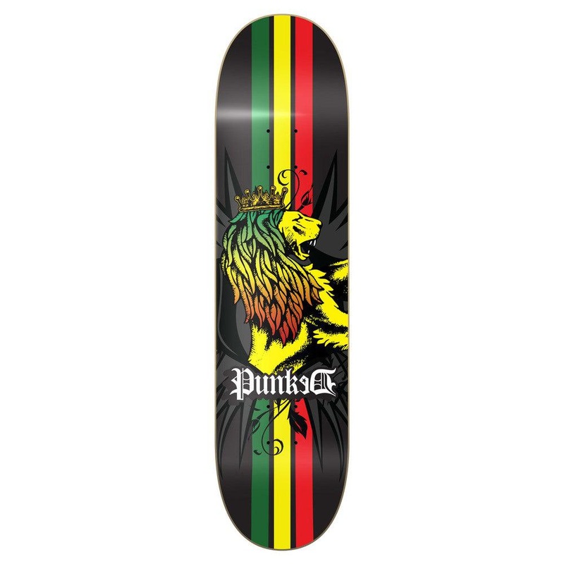 Yocaher Graphic Skateboard Deck – Rasta 7.5″