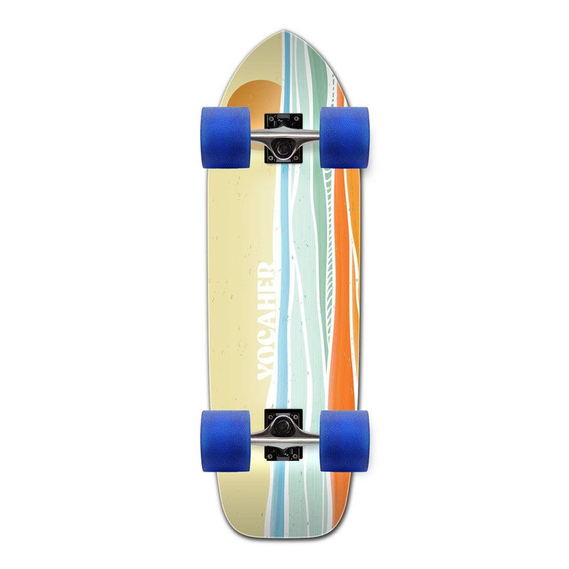 Yocaher Horizon Day 33″ Old School Longboard Complete