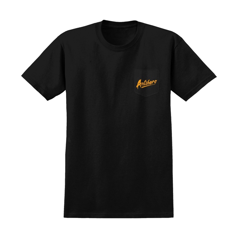 Anti Hero Refrescos Pocket T-Shirt Black/Yellow M