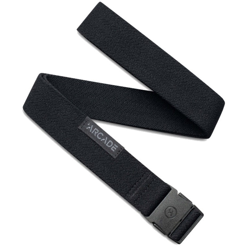 Arcade Ranger Slim Stretch Belt Midnighter Black