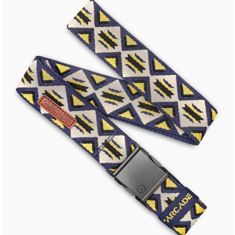 Arcade Vernan Kee Creosote Slim Stretch Belt Navy/Alert