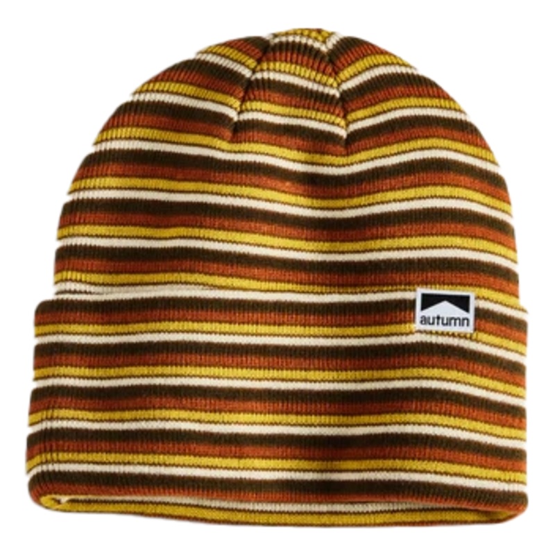 Autumn 2025 Surplus Mix Stripe Beanie Brown