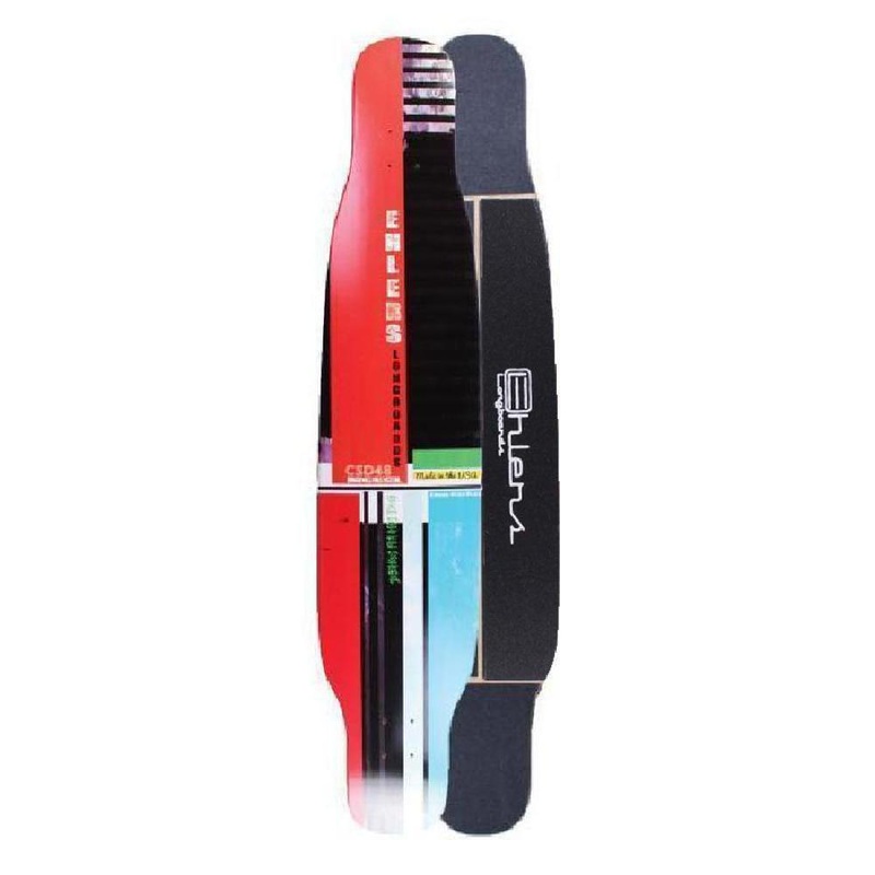 CSD Cross Stepping 48 inch Dancer Double Kick Longboard DECK Deck