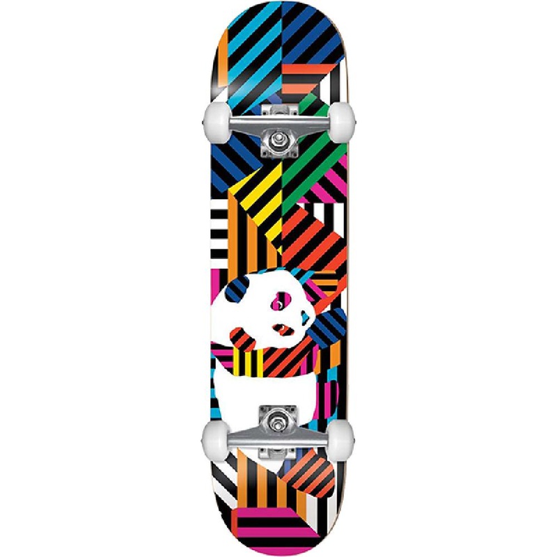 Enjoi Panda Stripes First Push Softwheel 7.75″ Skateboard Complete