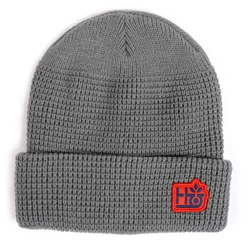 Habitat Waffle Knit Pod Beanie Gray One size fits all