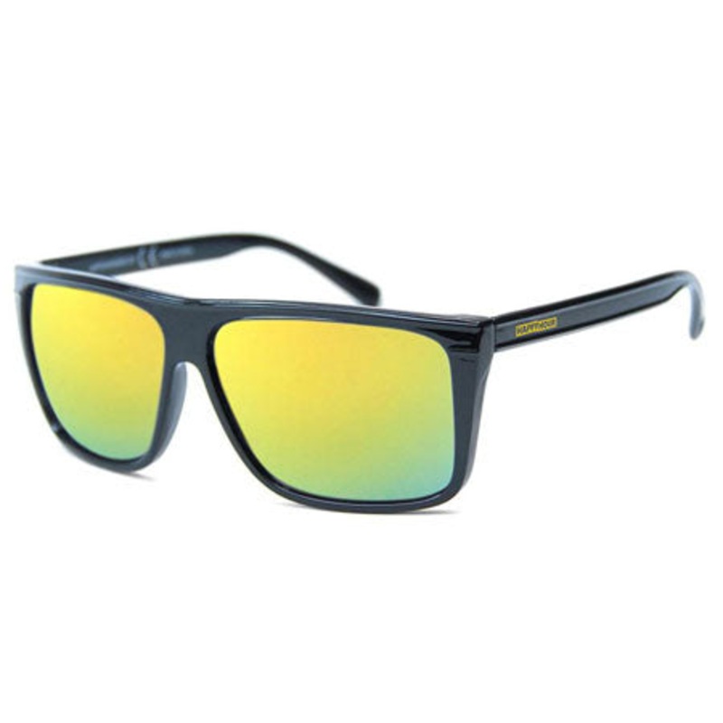 Happy Hour Eyewear Braydon Szafranski Casino Sunglasses Black/ Gold Mirror One size fits all