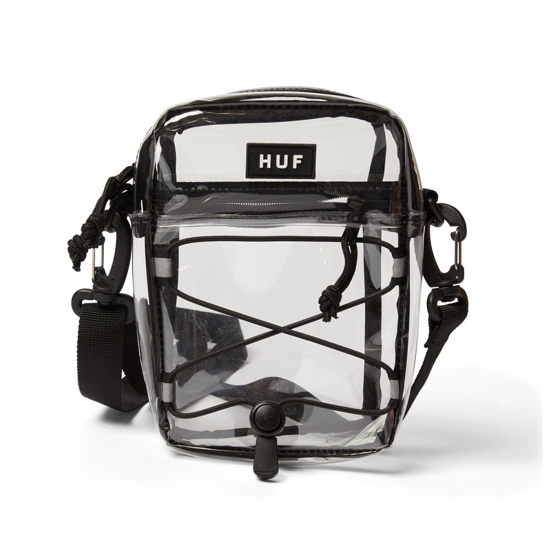 HUF Bowery Side Bag Clear