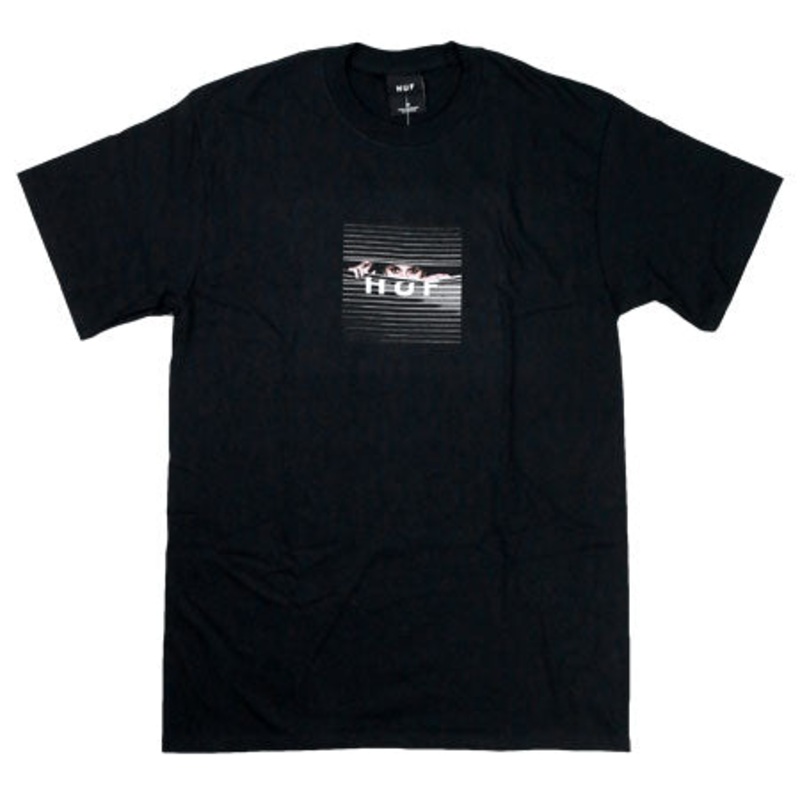 HUF Voyeur Logo Tee Black Extra Large