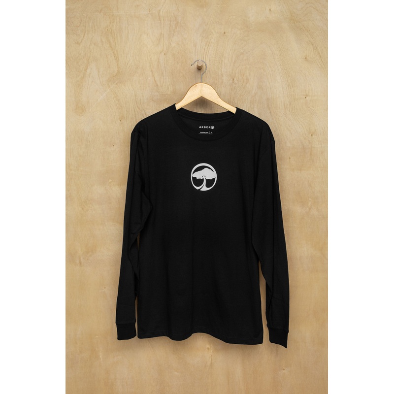 Icon LS Tee – Black Small Black