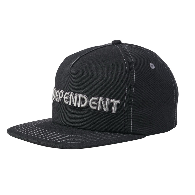 INDEPENDENT GROUNDWORK SNAPBACK HAT Black