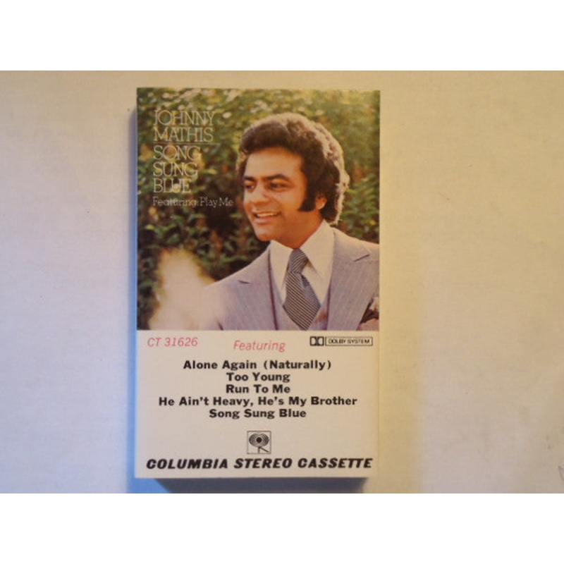 Johnny Mathis  Song Sung Blue Cassette *Used Release*