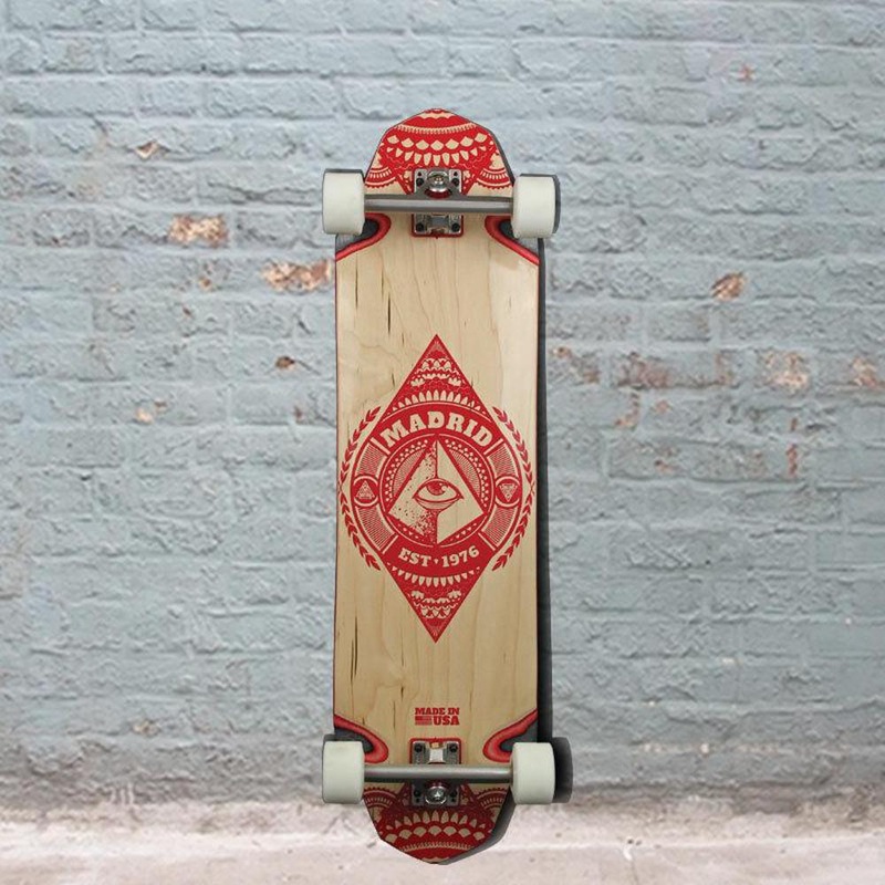 Madrid 2016 Iris Twin Twin Freeride 36″ Longboard