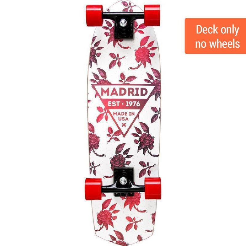 Madrid Picket 28″ Rosa Cruiser Deck Deck