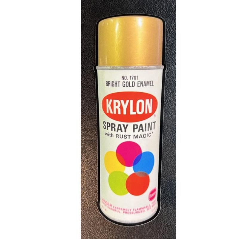 Meericle MFG “GOLD Classic 1968 Krylon” Sticker