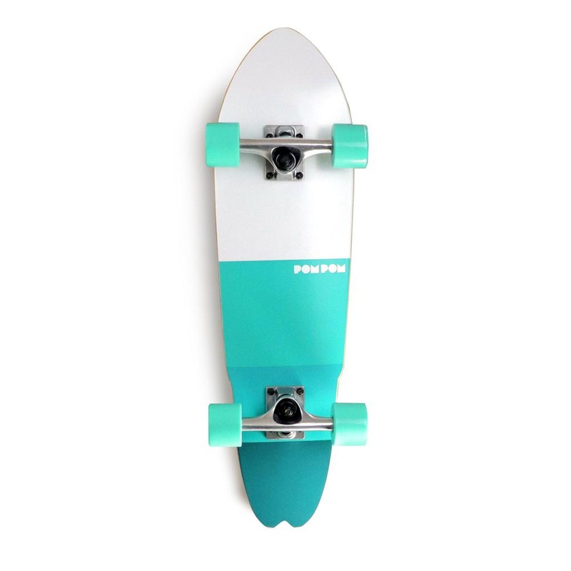 Pompom Skateboards 28″ Fun Fish Cruiserboard Complete