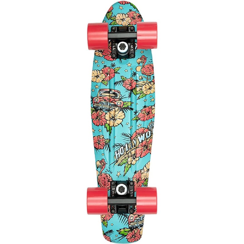 Swell 22″ Hollywood Flamingo Complete Mini Skateboard Complete