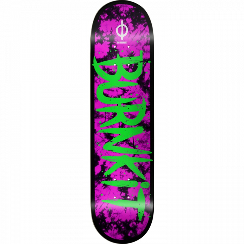 BURNKIT HAZE DECK-8.0 PURPLE/GREEN