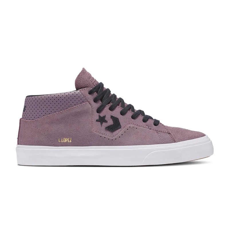 CONVERSE CONS – Louie Lopez Pro Mid Smoke Realm/White 9