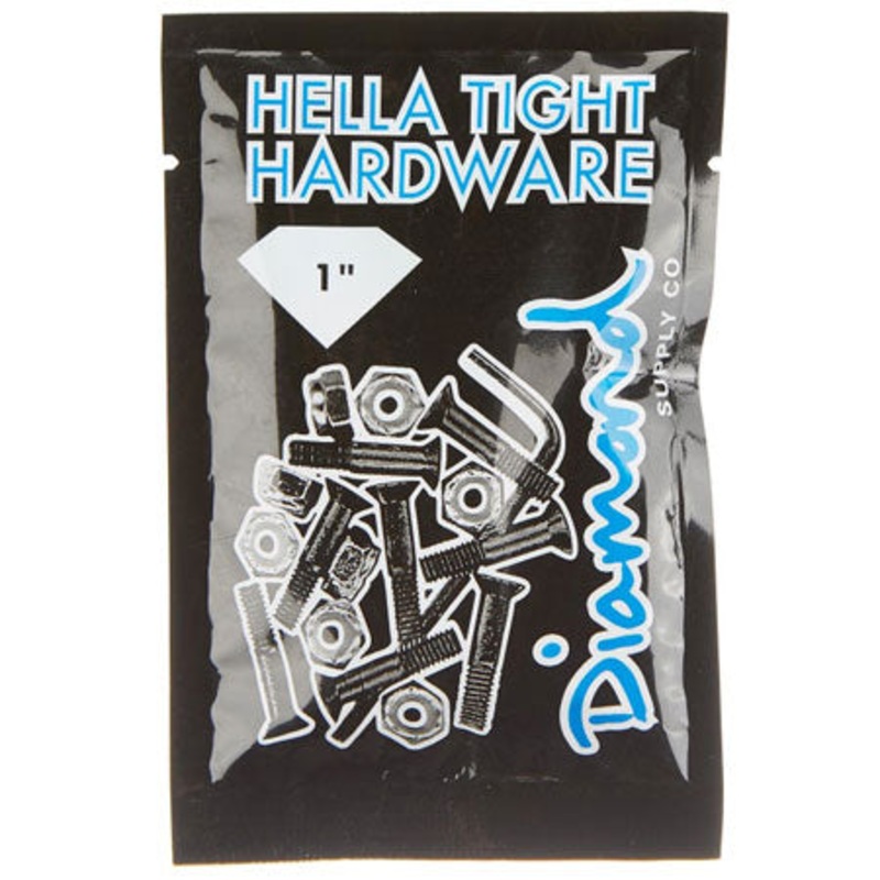 Diamond Hella Tight Hardware 8 Black/ 1 Gold 1″