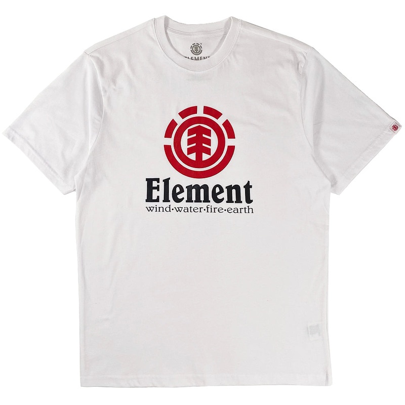 Element Vertical SS T-Shirt – Optic White S