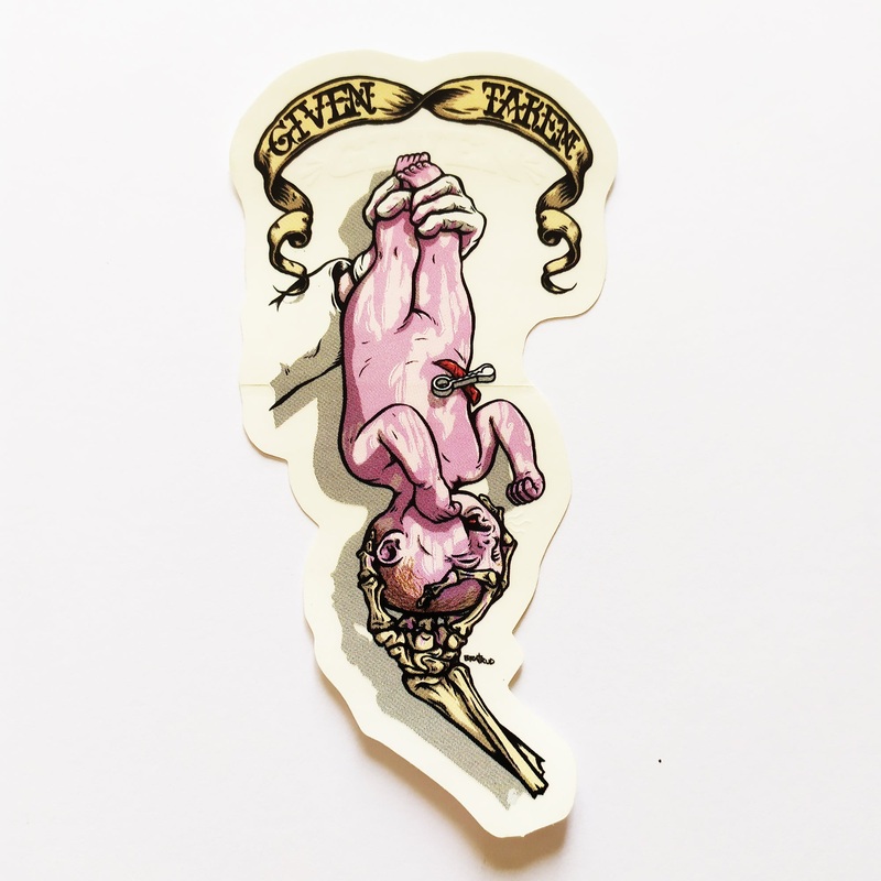 Given Skateboards Sticker