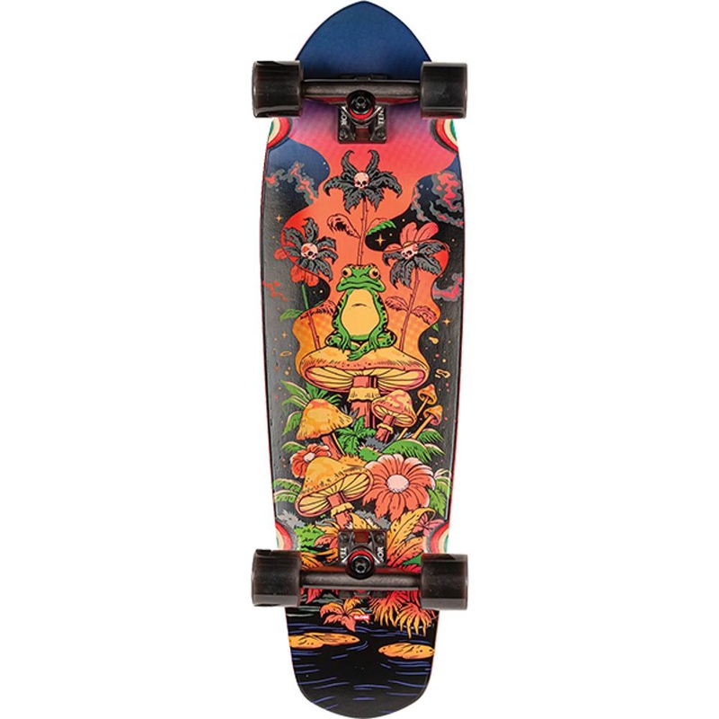 Globe Big Blazer Red Toadstool 32″ Cruiser Longboard Complete