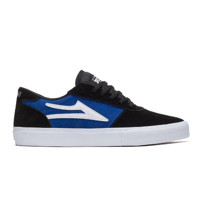 Lakai Manchester Black/Blue Suede 6 Black / Blue