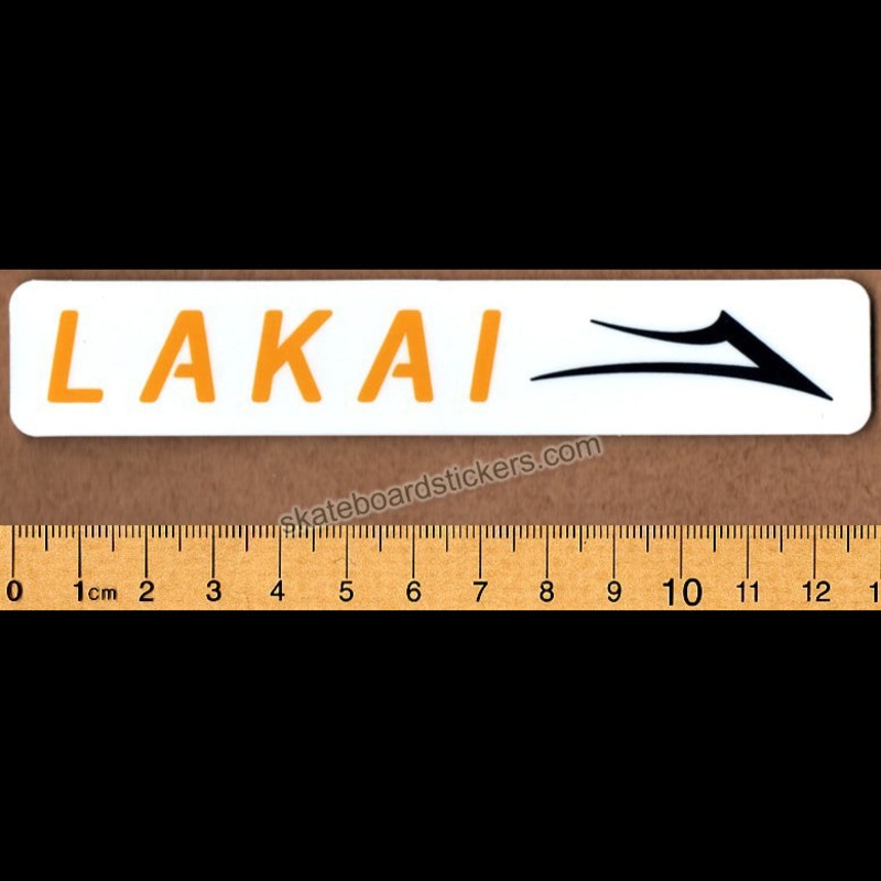 Lakai Skate Shoes Skateboard Sticker – Medium Bar