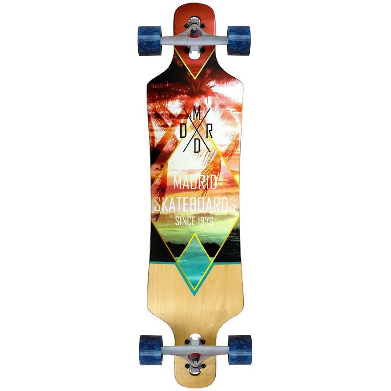 Madrid Spade 39″ Mirage Drop Through Longboard Complete
