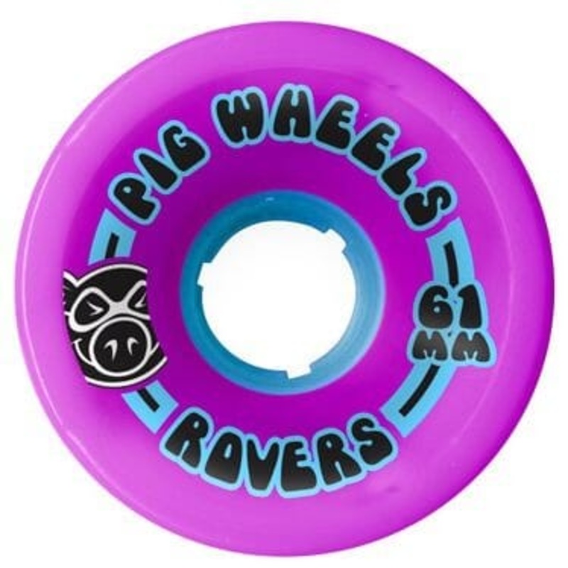 Pig Rover Wheels Pink 85A 61MM