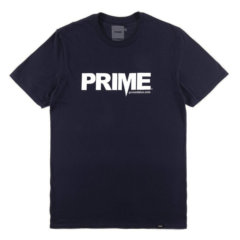 PRIME DELUX OG PREMIUM SHORT SLEEVE T-SHIRT – BLACK / WHITE S