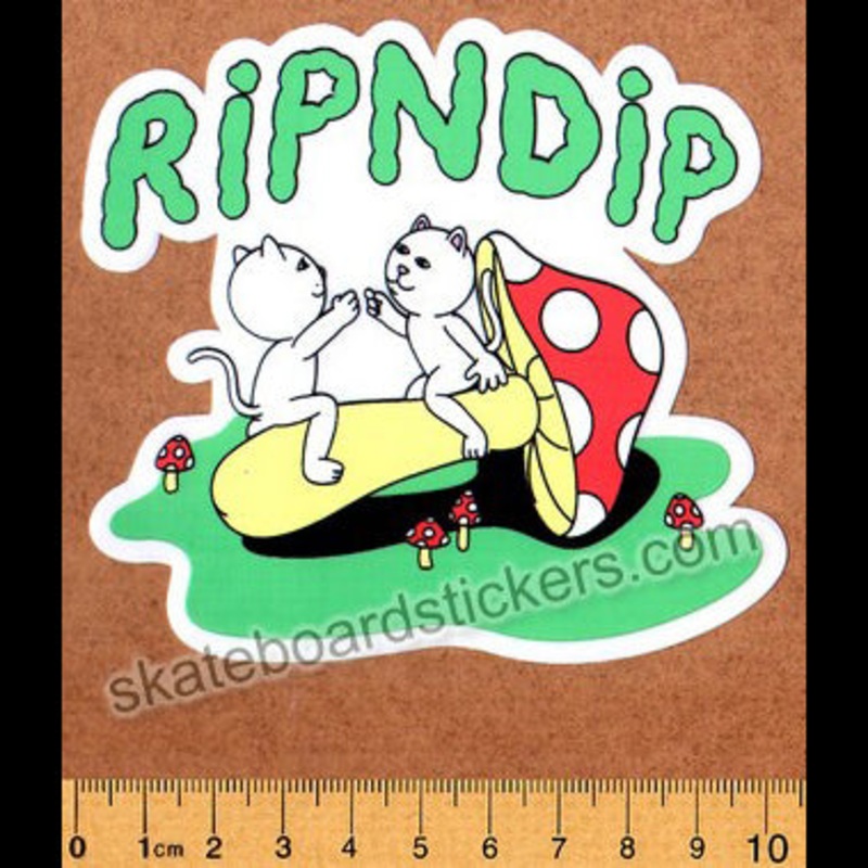Rip N Dip Skateboard Sticker