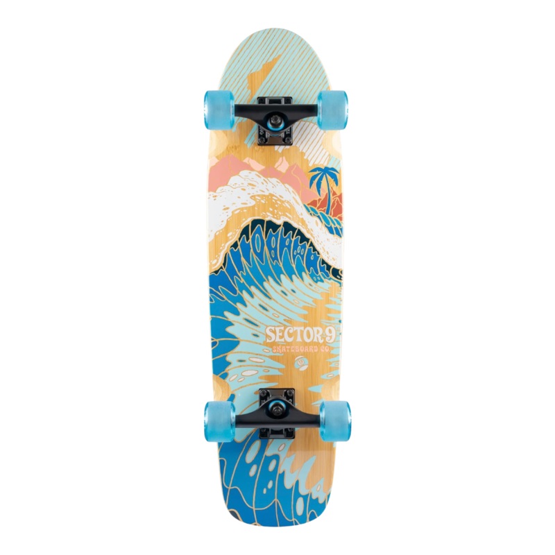 SECTOR NINE BAMBOOZLER BORA BORA COMPLETE 31.5″ X 8.625″ 31.5