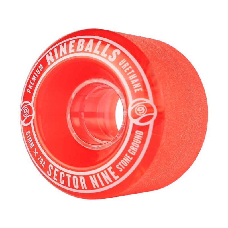 Sector Nine Wheels “Nine Balls- Red” 61MM Wheels
