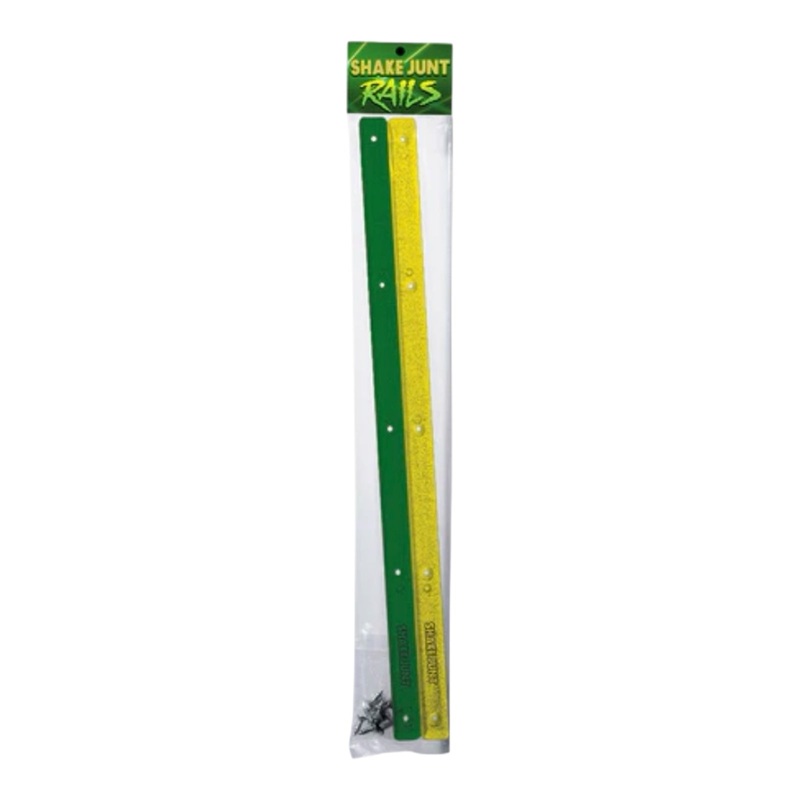 SHAKE JUNT RAILS GREEN & YELLOW OS