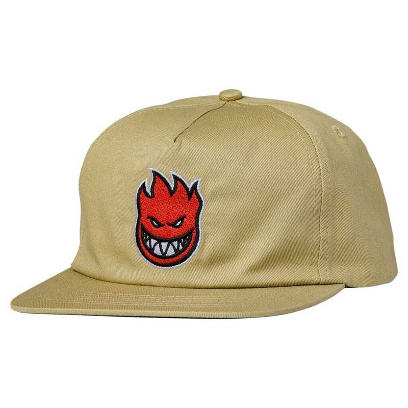 Spitfire Lil Bighead Fill Snapback Hat Natural