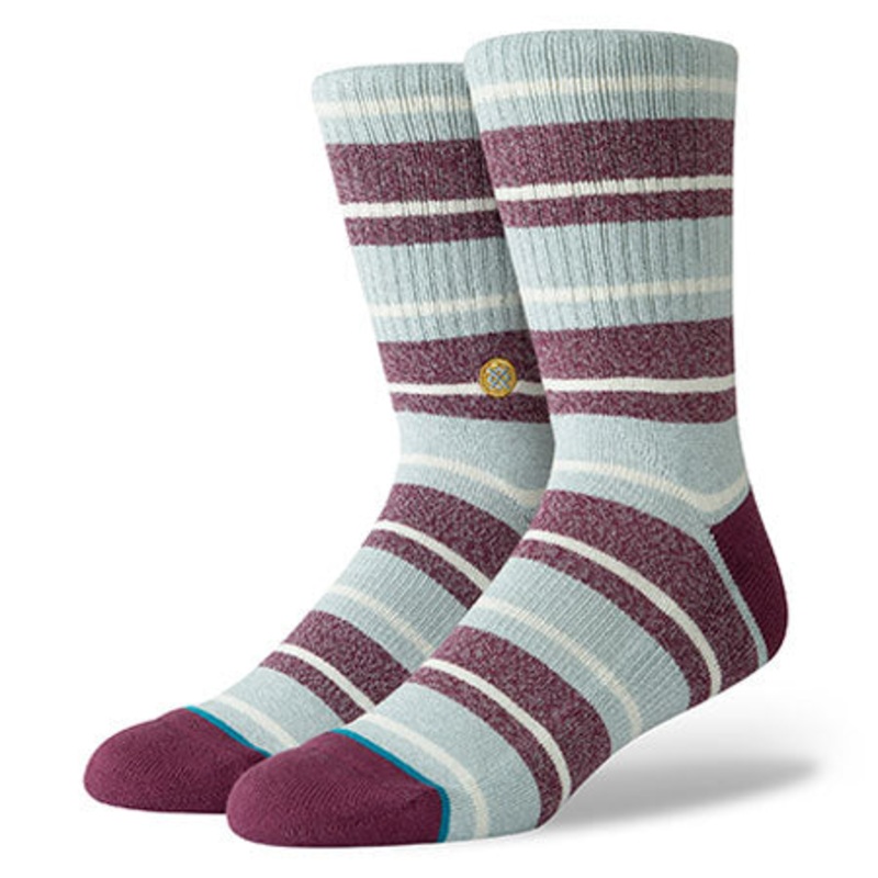 Stance Cope Socks Maroon Large