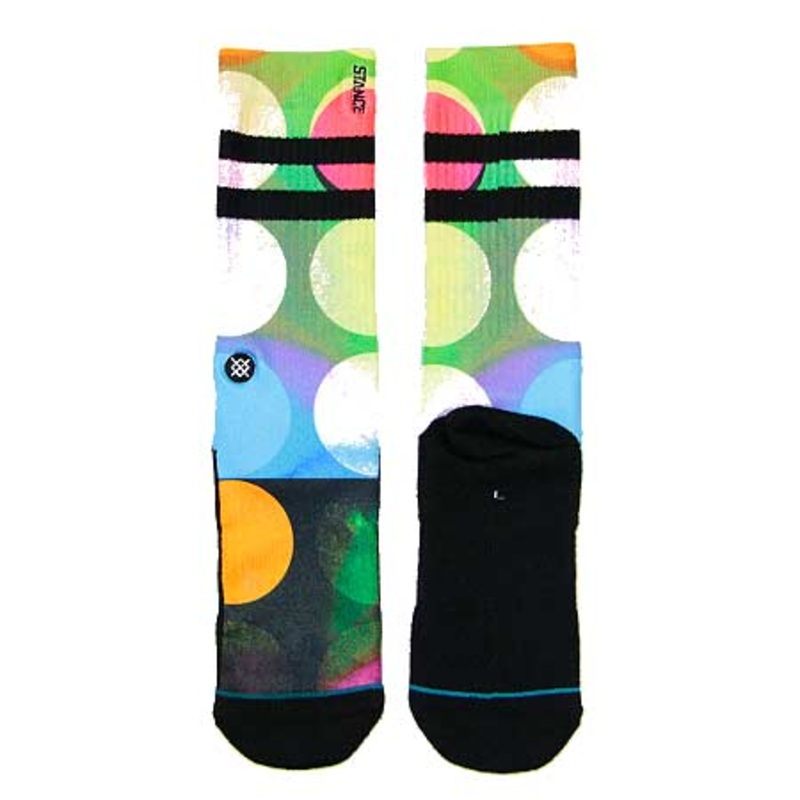 Stance Darts Crew Socks Green Large