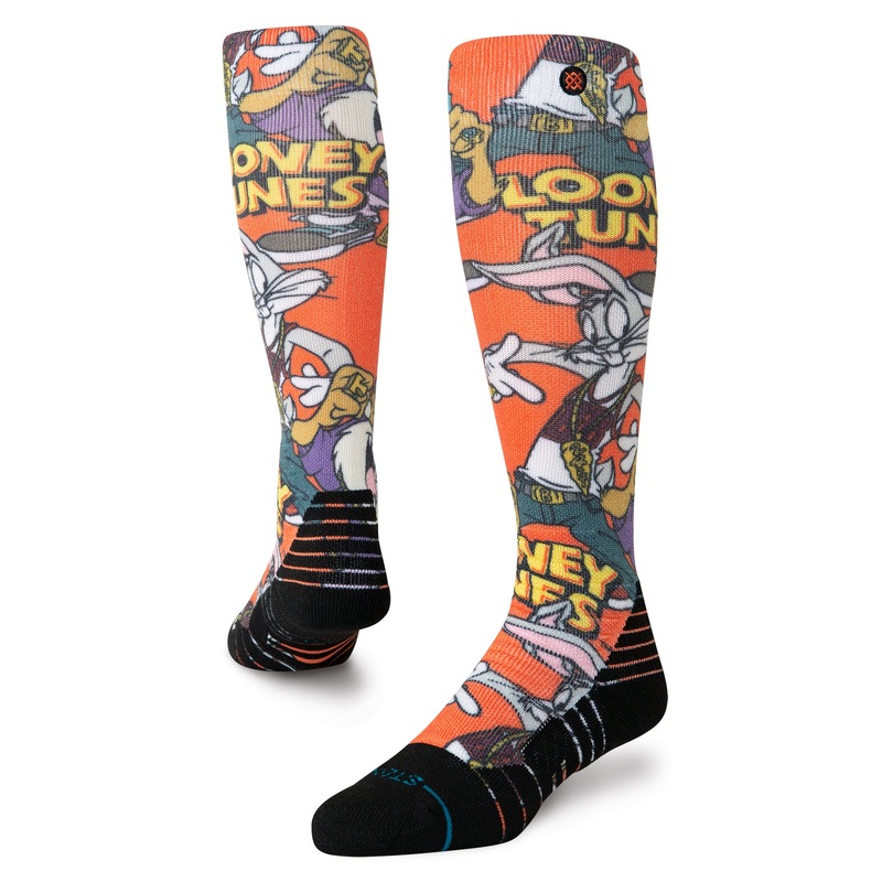 Stance Looney Mid Poly Snowboard Socks Multi MD