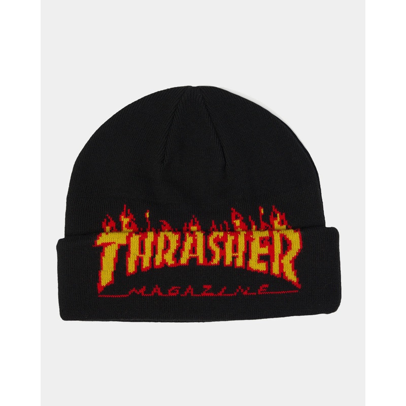 THRASHER “FLAME” BEANIE