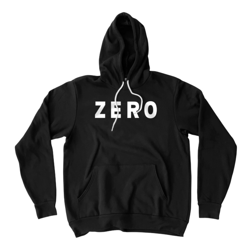 ZERO ARMY PREMIUM HOODY BLACK S
