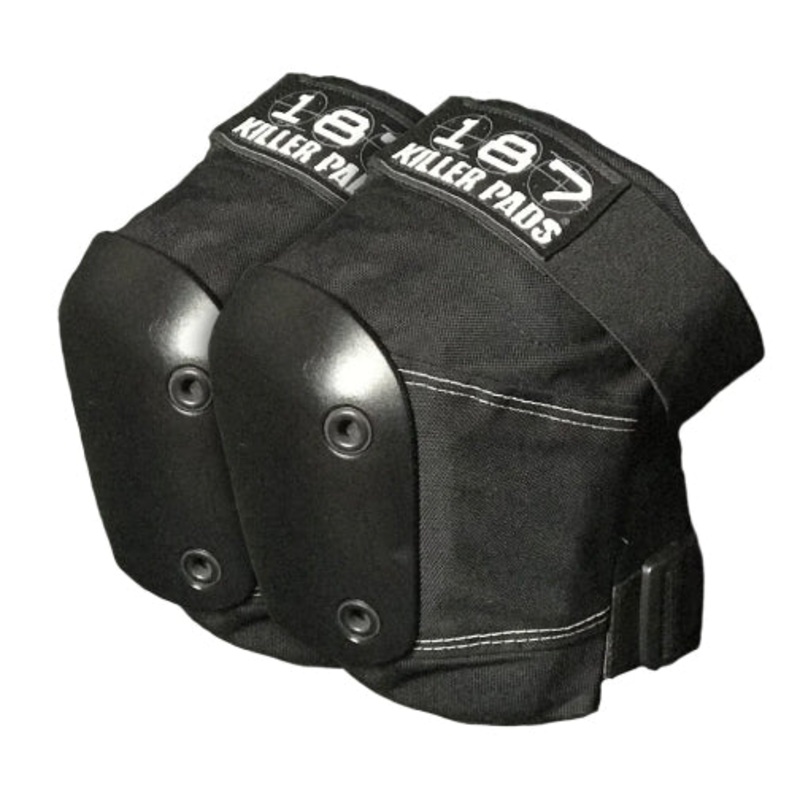 187 Killer Pads Slim Knee Pad Set – Black Medium